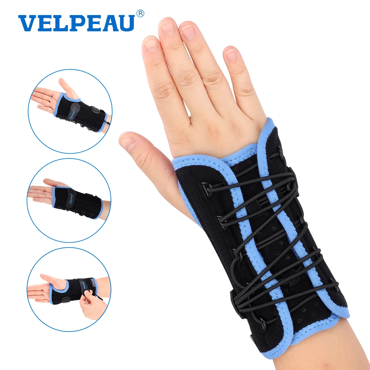 Поддержка запястья velskin для синдрома запястного туннеля и облегчения боли