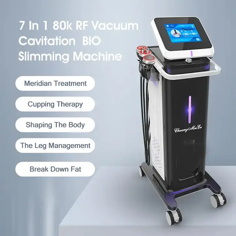 

80k Cavitation Body Slimming Vacuum Massage Skin Shaping Rapid Slimming Fat Burning Vacuum Suction Heating Salon Beauty Equipmen