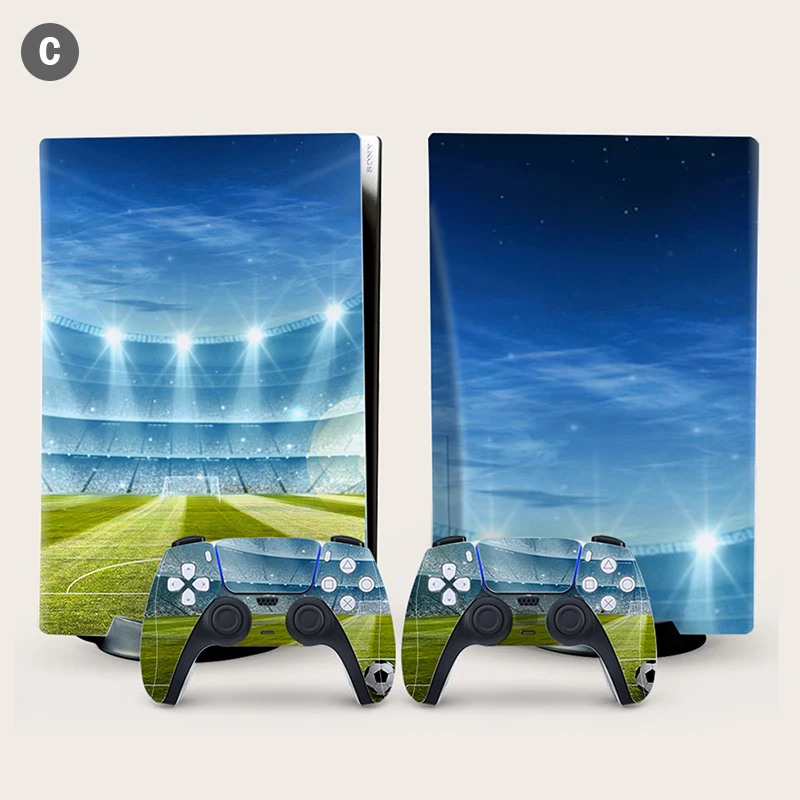 PS5 Skin Decal Vinyl Wrap Cover Sticker for PlayStation 5 Disc Planets Full Set