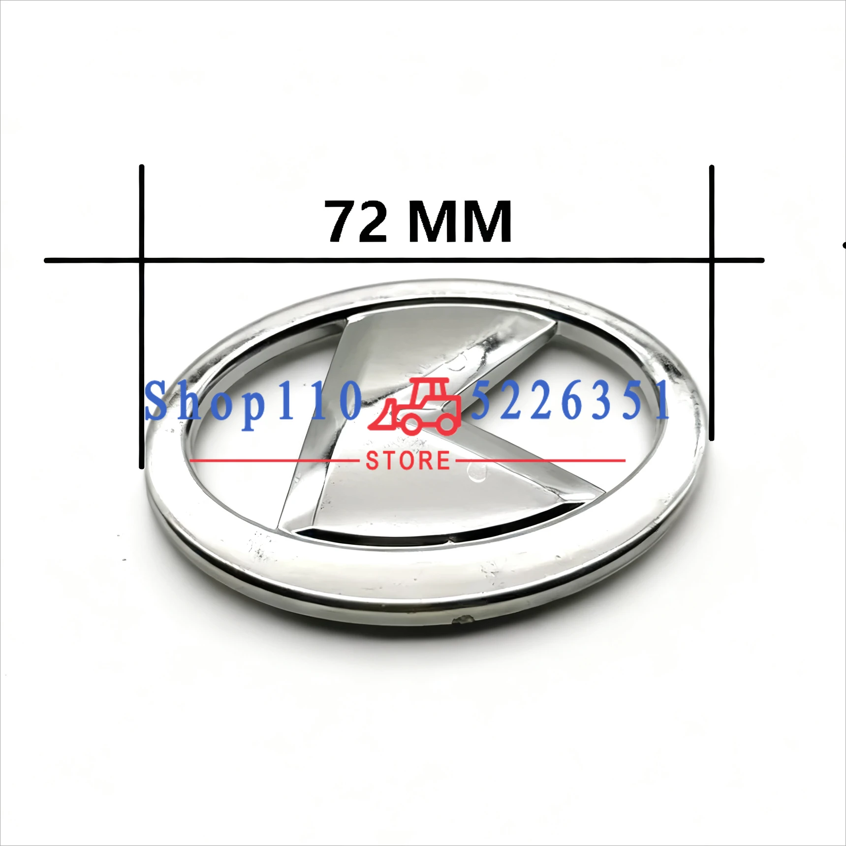72MM,86MM,100MM, 쿠보타 로고 k 로고 쿠보타 48C 68C 액세서리에 적합