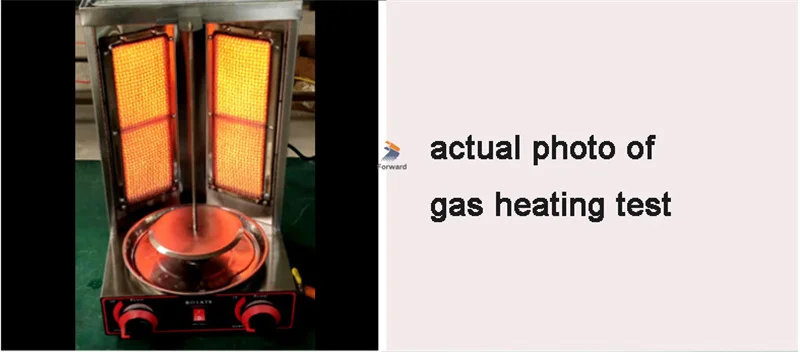 Description Picture 5 of itemRotisserie Equipment BBQ Grill LPG Barbecue Tools For Outdoors Commercial Vertical Shawarma Kebab Machine Barbecue Machine