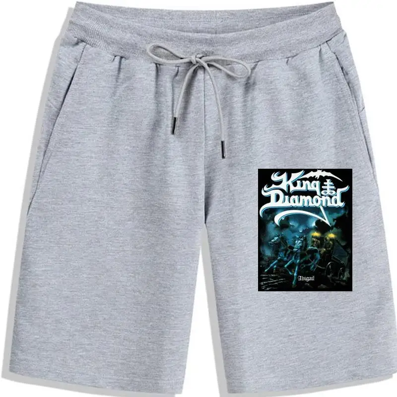 King Diamond Frontale Mercyful Fate Cool Metal Accetta Sassone Nuovi Pantaloncini Da Uomo Neri Estate Puro Cotone Pantaloncini Da Uomo Di Nuova Moda