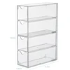 4 Layer Acrylic Glasses Storage Box Stackable Transparent Drawer Display Stand Makeup Sunglasses Storage Box Jewelry 6