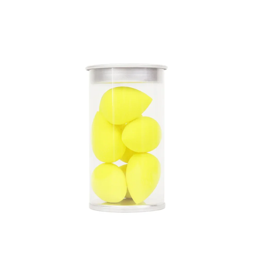 8 Pcs Mini Makeup Sponges with Storage Box - Ideal for Foundation, Cream Concealer Blending in Daily Makeup Routine 3