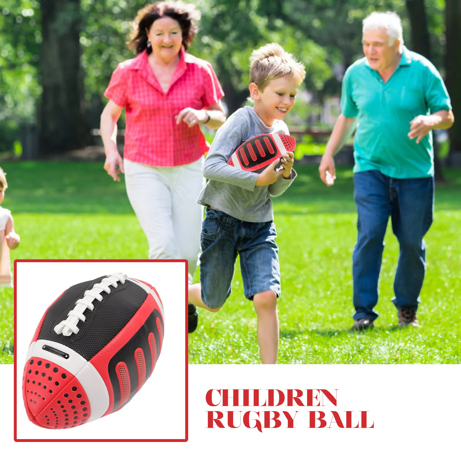Kids School Rugby PU Rugby Professional Toy Kids Training Ball Plaything rugby ball