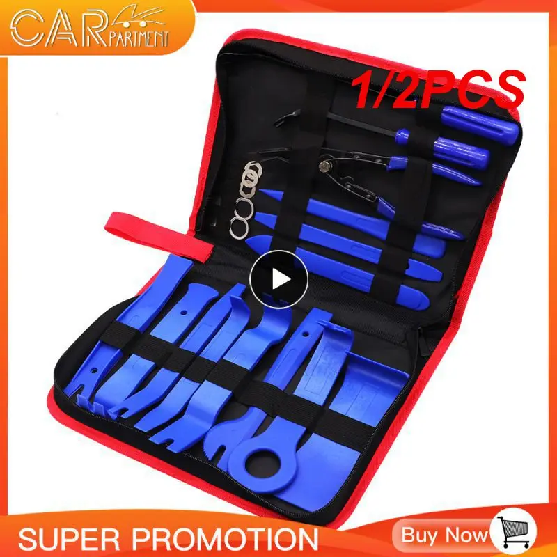 

1/2PCS Auto Interior Disassembly Kit Car Plastic Trim Removal Tool Car Clips Puller Panel Tools For Auto Trim Puller Set
