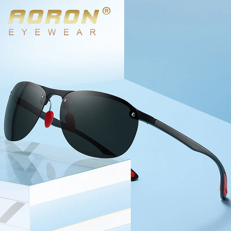 

Новинка поляризованные мужские и женские модные солнцезащитные очки в полуоправе солнцезащитные очки для вождения tr очки ночного видения 4303