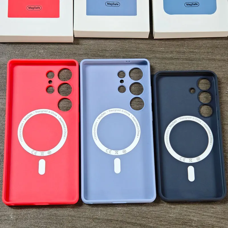 MagSafe Liquid Silicone Magnetic Protective Case - Silky Soft-Touch Cover
