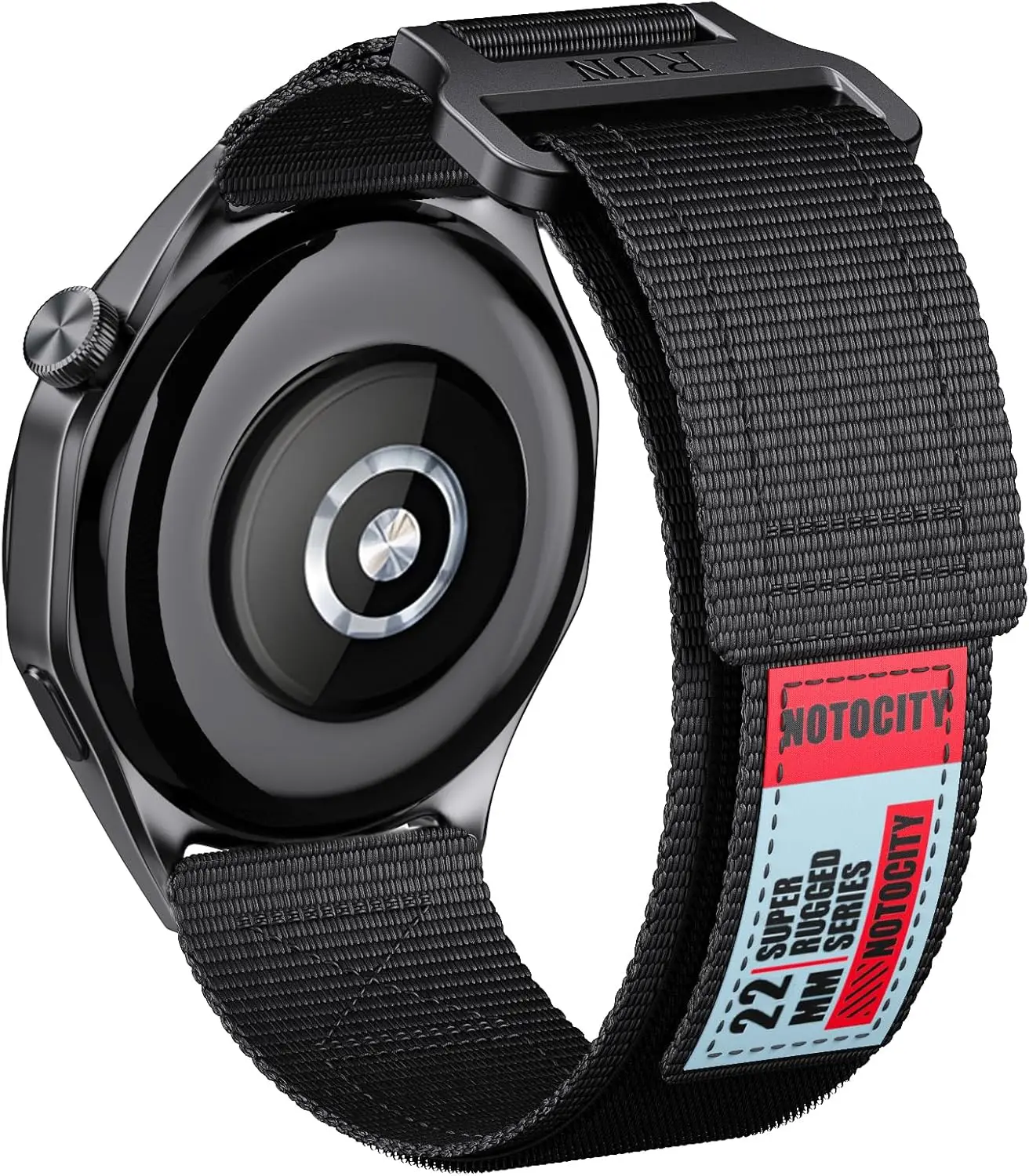 Versatile Nylon Smartwatch Band - 22mm Width