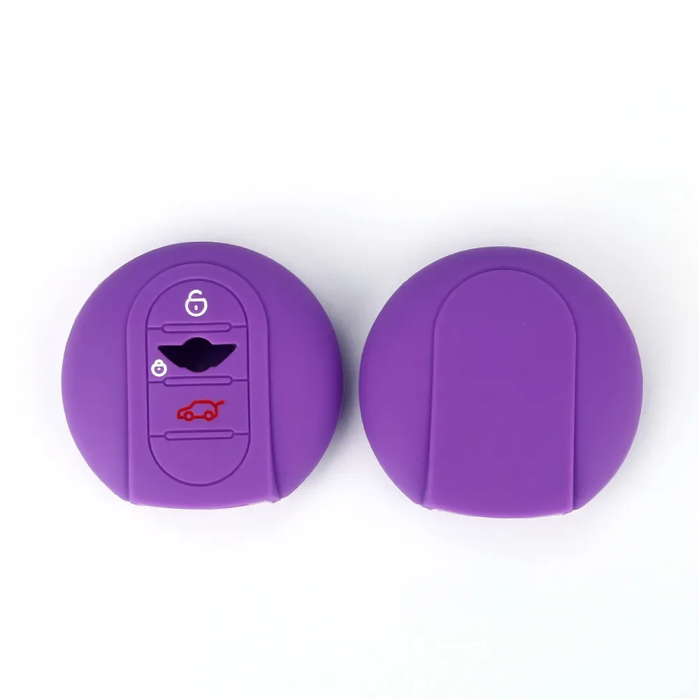Key Case Cover Silicone Car Key Cover Case Flip Remote Key Skin Holder Protector Shell For BMW Mini Cooper Countryman Clubman F54 F55 F56 F60