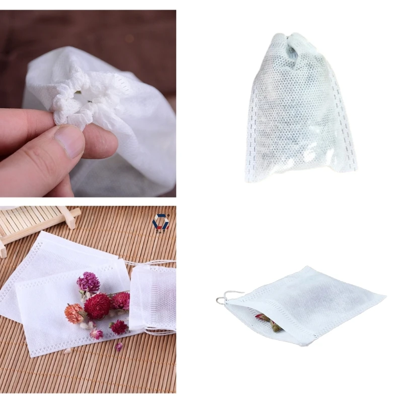 

DIY Craft Spices Storage Bag Drawstring Bags Medicinal Liquor Tea Coffee Filter Bag Empty Tea Bag Disposable Mesh Bag