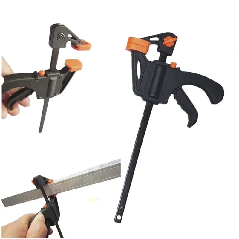 4 inch Quick F Woodworking Bar Clamp Clip Carpentry Manual Wood Working Furniture Device Tool
