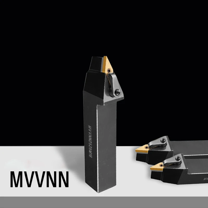 

Токарный станок MVVNN2020K16 MVVNN1616H16 MVVNN2525M16 MVVNN3232P16 72,5 градусов токарный станок с ЧПУ, держатель внешнего токарного инструмента