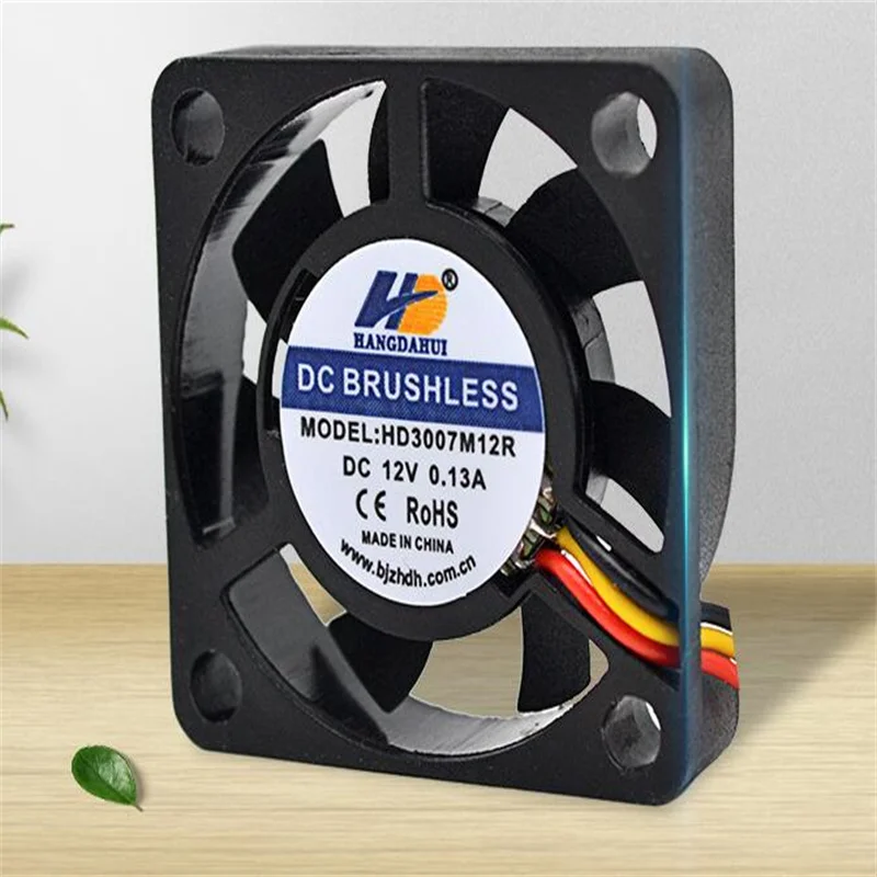 

Трехпроводной гидравлический бесшумный охлаждающий вентилятор HD3007M12R 3007 12 в 3 см А