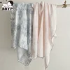 Baby Blanket Floral Soft Cotton Muslin Newborn Swaddle Wrap Receiving Blanket Quick Dry Bath Towel Baby Stroller Cover 1
