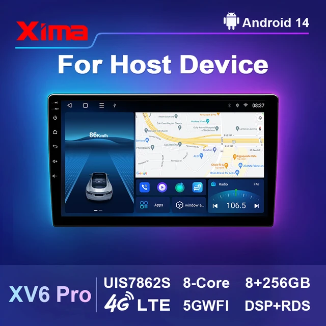 XIMA 2 Din Android Auto 7/9/10'' Car Radio Multimedia Carplay 2DIN Stereo GPS autoradio For Hyundai Kia Toyota Honda Tesla Style