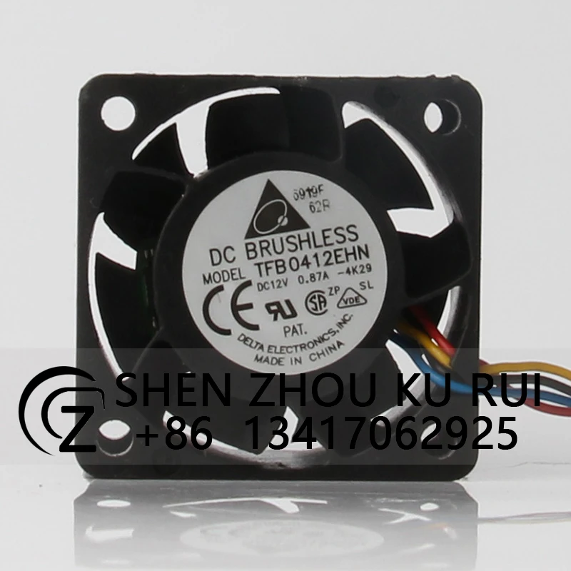 

TFB0412EHN Case Cooling Fan for DELTA 40*40*28mm 4028 12V 0.87A 4CM Super Dual Ball pwm Server