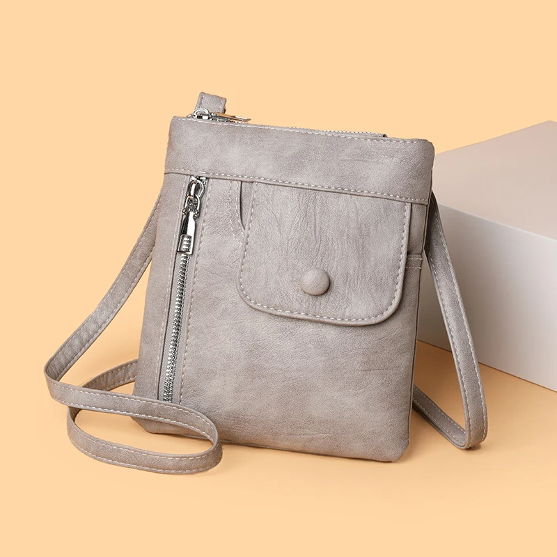 Multi functional vertical phone bag, suitable for outdoor use, crossbody bag, casual or daily use, retro square crossbody bag, d