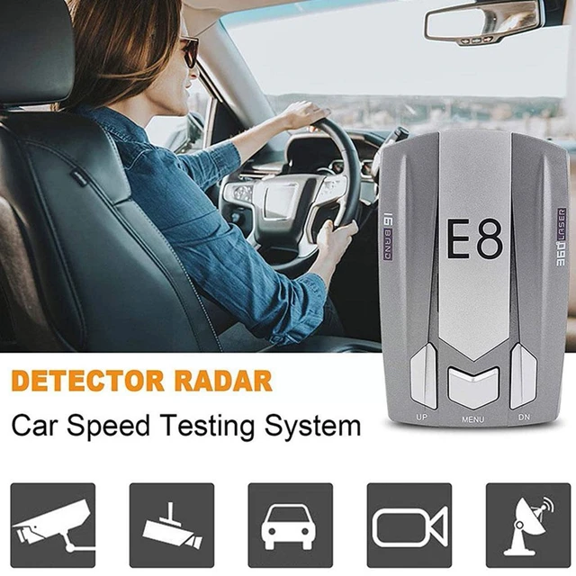 Détecteur de radar pour voiture, alerte vocale, Anti-radar X K, anglais,  russe, thaïlandais, STR-525 - AliExpress