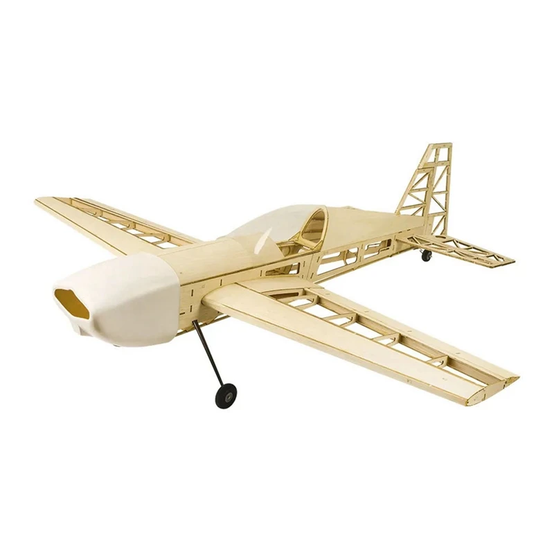 

Wood RC Airplane Kit Extra330 Frame Without Cover Wingspan 1000Mm Balsa Wood Model Building Kit