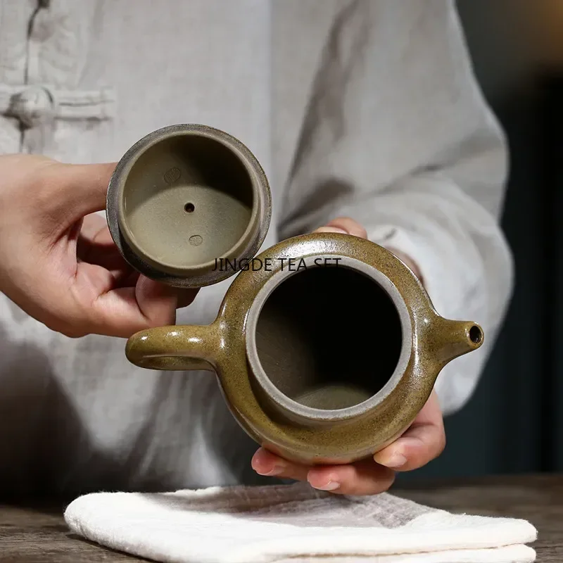230ml Yixing Yixing Zisha teapot traditional handmade beauty teapot Chinese Kung Fu tea set, tea set