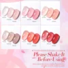 BORN PRETTY Milky Pink Jelly Nude Gel Nail Polish Set 6 Transparent Colors Sheer Gel Nail Kit for Salon and Nails DIY at Home 2