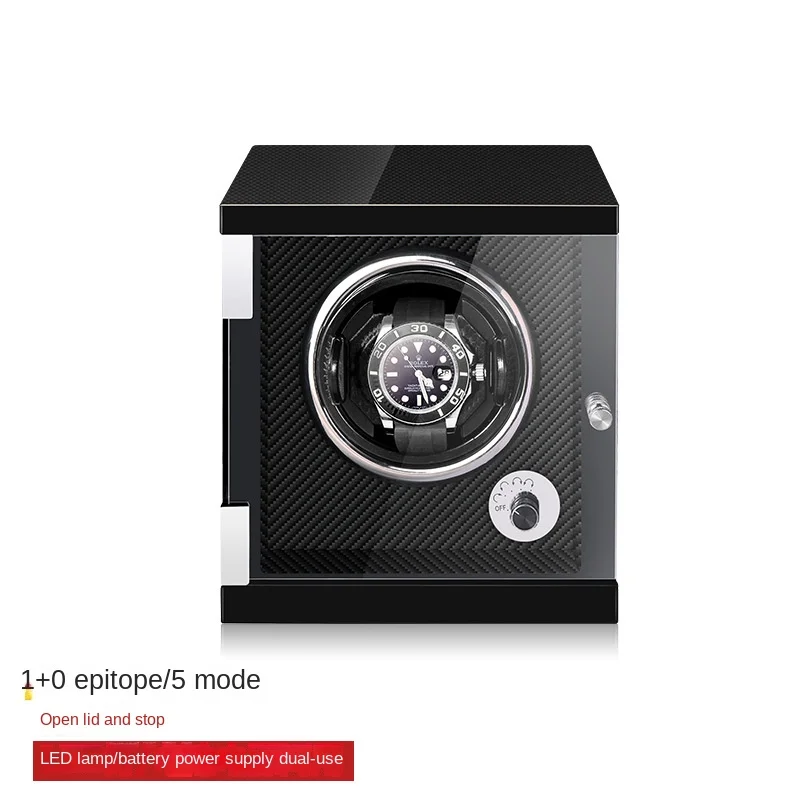 

Watch Winder For Automatic Watches Wood Box Mechanical Watches Display Box Storage LED Shaking Case Mabuchi Motor Rotator Shaker