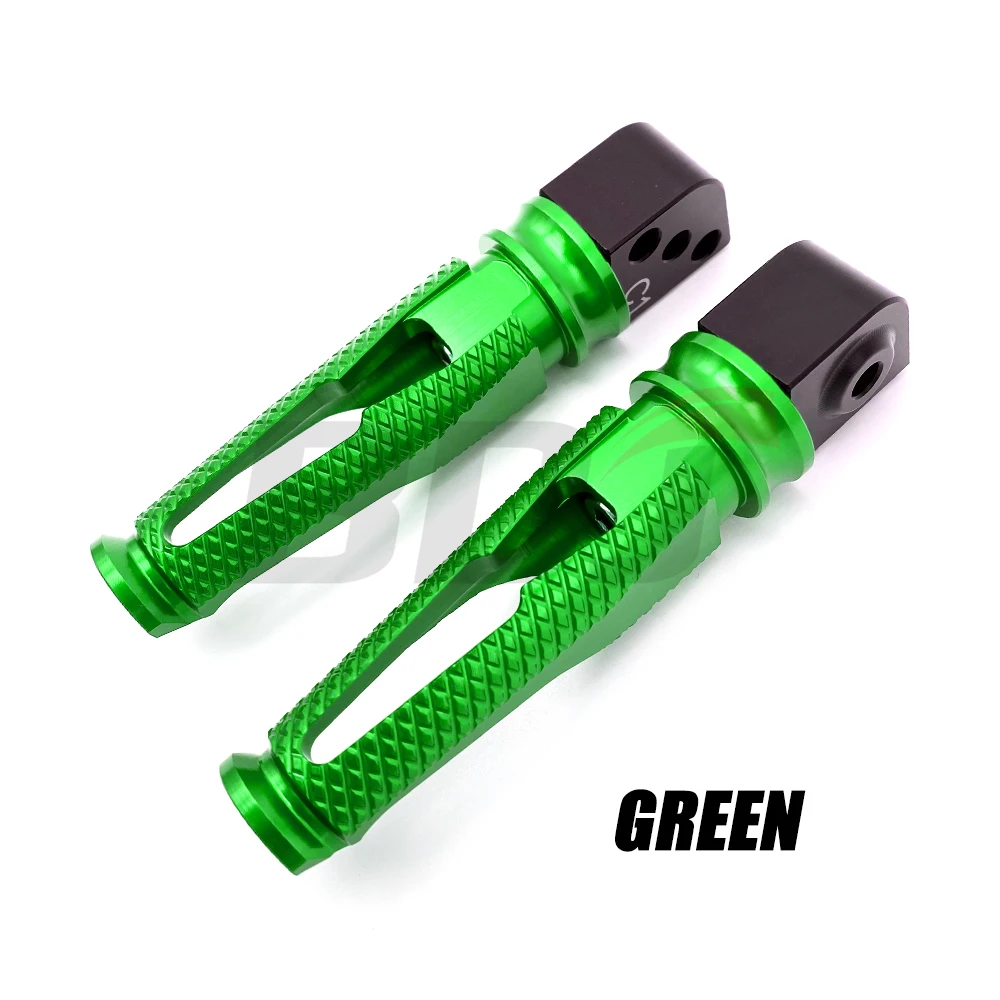 BDJ Z650 Z750 Z800 Z900 Motorcycle Rear Footpegs Pedals Foot Pegs Footrest Plate For Kawasaki Z1000 ZRX1200 ZX6R ZX9R ZX10R