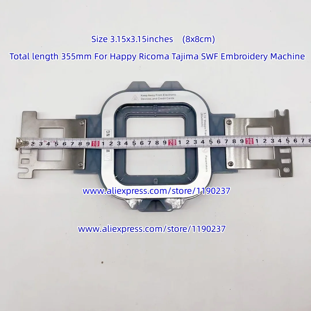 Magnet rahmen Magnet rahmen mächtig 3,15 Zoll für glückliche Ricoma Tajima SWF Stick maschine – Detail 1