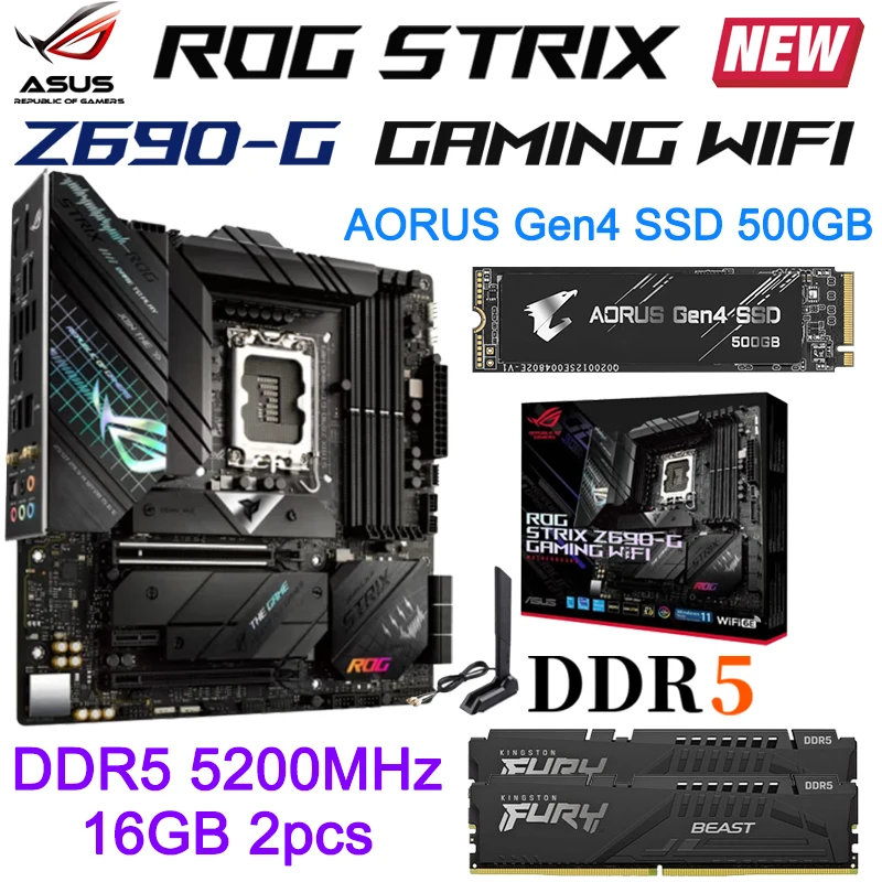 ROG STRIX Z690-E GAMING WIFI  Gaming motherboards｜ROG - Republic of  Gamers｜ROG USA