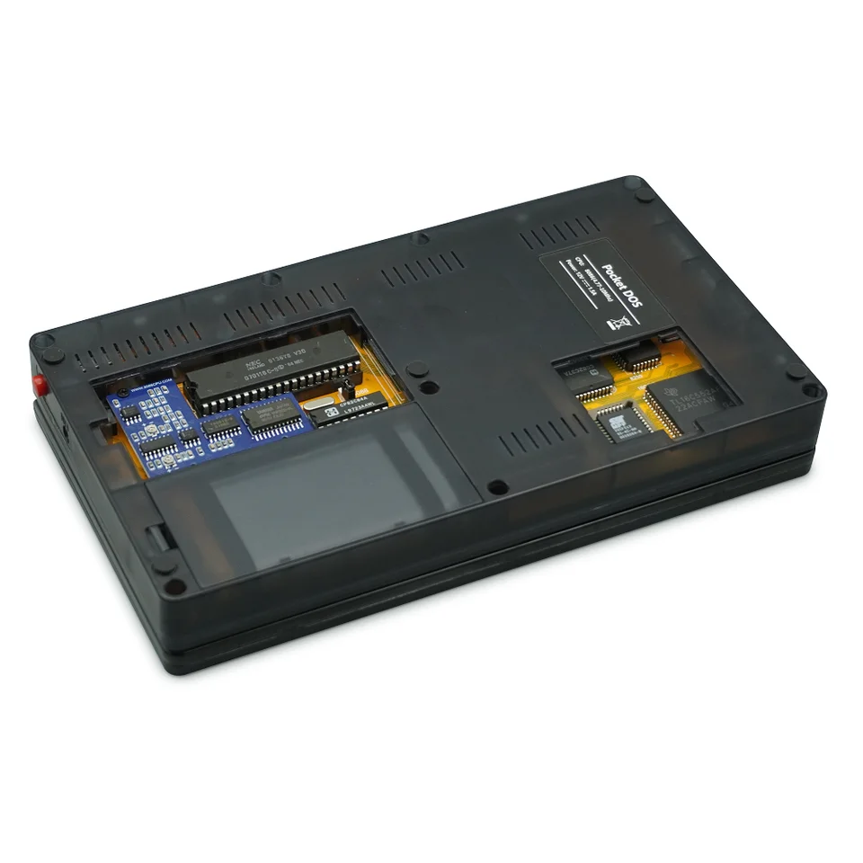 こて Pocket8086 レトロ DOS コンピューター Windows3.0 8086 CPU ブラック