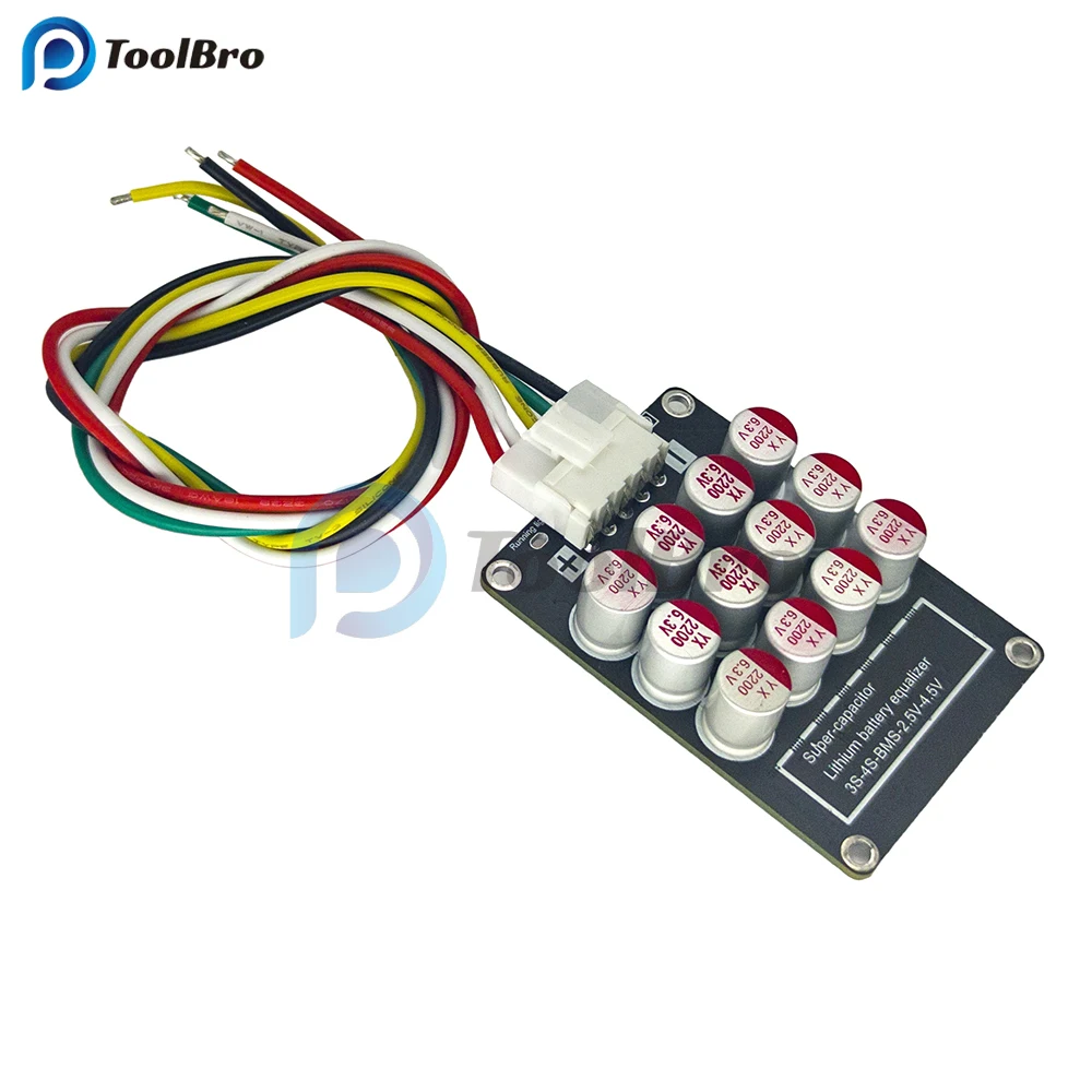 

3S 4S Lithium Battery Active Balance Board High Efficiency Energy Transfer Balancer Equalizer BMS for Li-ion Lifepo4 Batteries