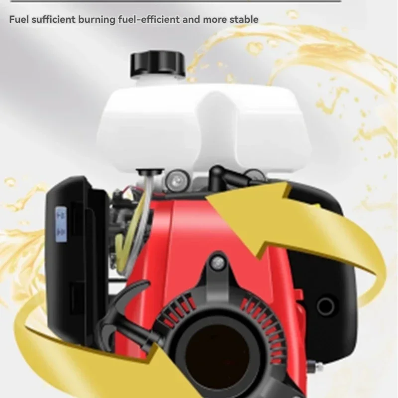 Pile Driver Gasoline-powered Small Railway Project Emergency Construction Orchard Wood Pile Triangle Steel Electric Impact 5