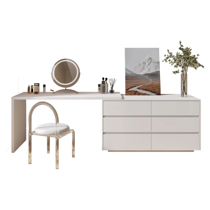 Dresser,Multi-purpose Flat L Shape Home Office Computer Desk ,Dressing Table  Mirror Make Up Table , Dresser Vanity Set - AliExpress 1503