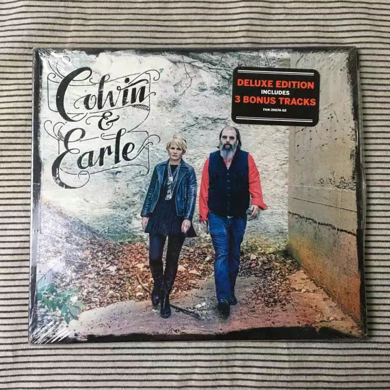 CD Colvin & Earle – Colvin & Earle ,2016 Fantasy, Americana/Folk, Buddy Miller Produced, 6 Originals + 4 Covers