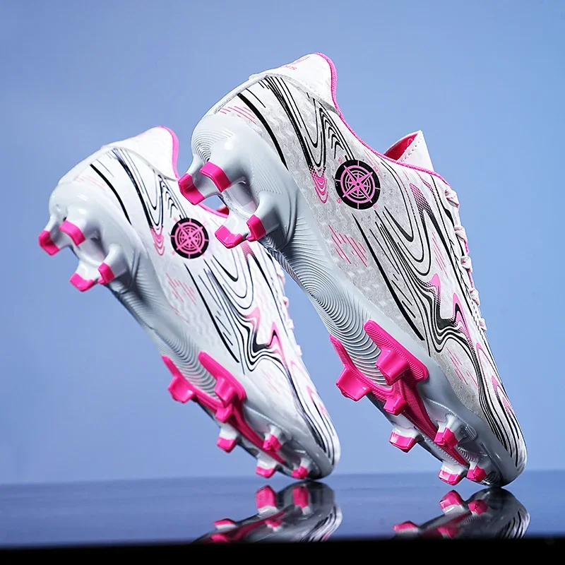 Futsal Professional Unisex Soccer Shoes Grass Training Sport Ultralight Non-Slip Men Outdoor FG/TF Football Boots