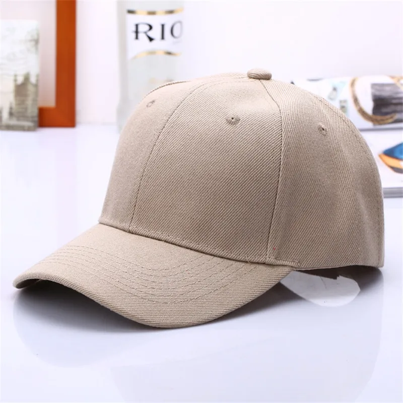 

Adult casual plain baseball cap Adjustable fitted dad hat Trucker hats Men Women fishing travel hiking running sports hats