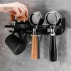 51/54/58mm Wall Mount Coffee Set Storage Rack Puching Free Espresso Coffee Portafilters Holder Coffeeware Organizer Accessories 5