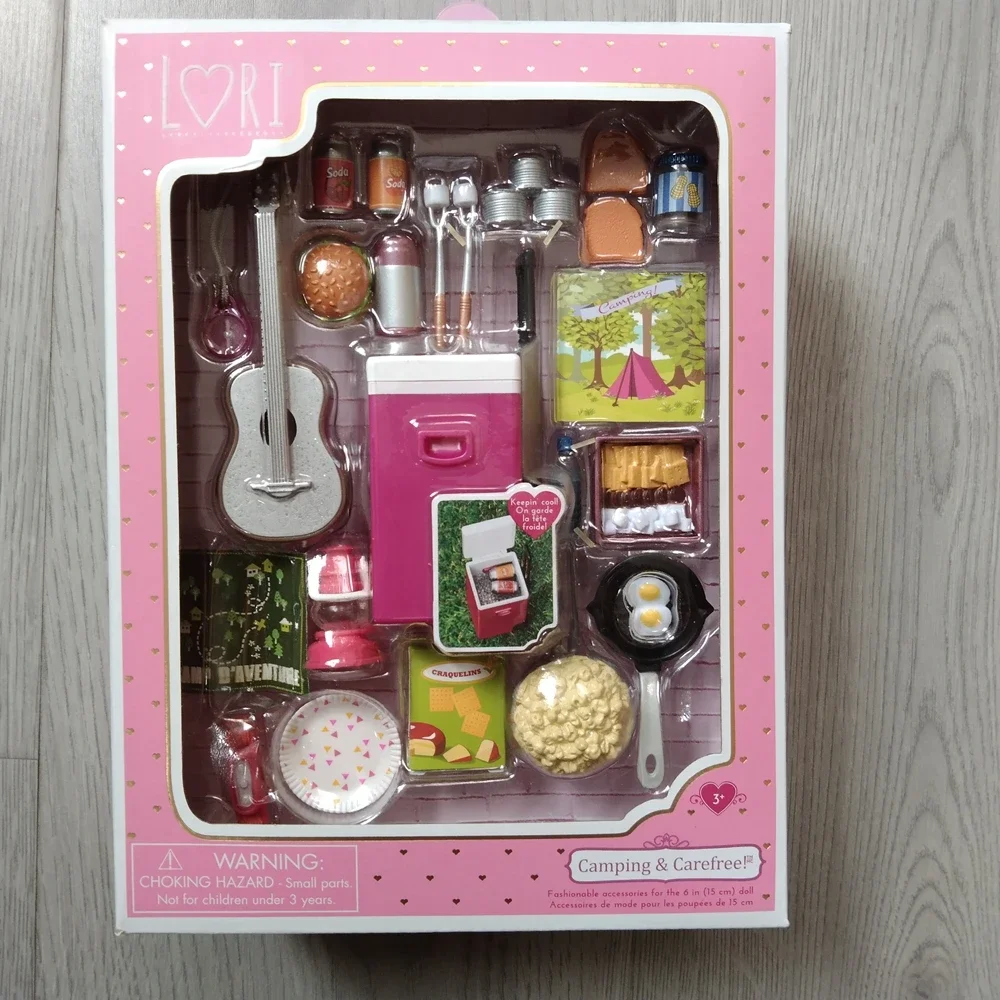 Lori Dolls 6-inch Dolls Mini Doll Hiking Accessories Camping