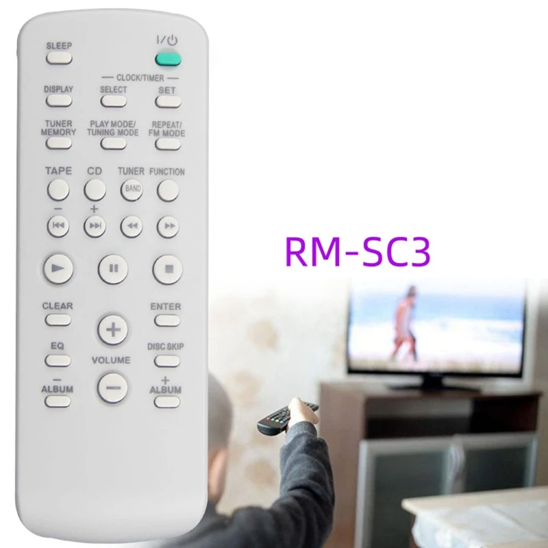 For Sony CD HIFI System Audio Remote Control RM SC3 RM SC30 RM SC50 RM