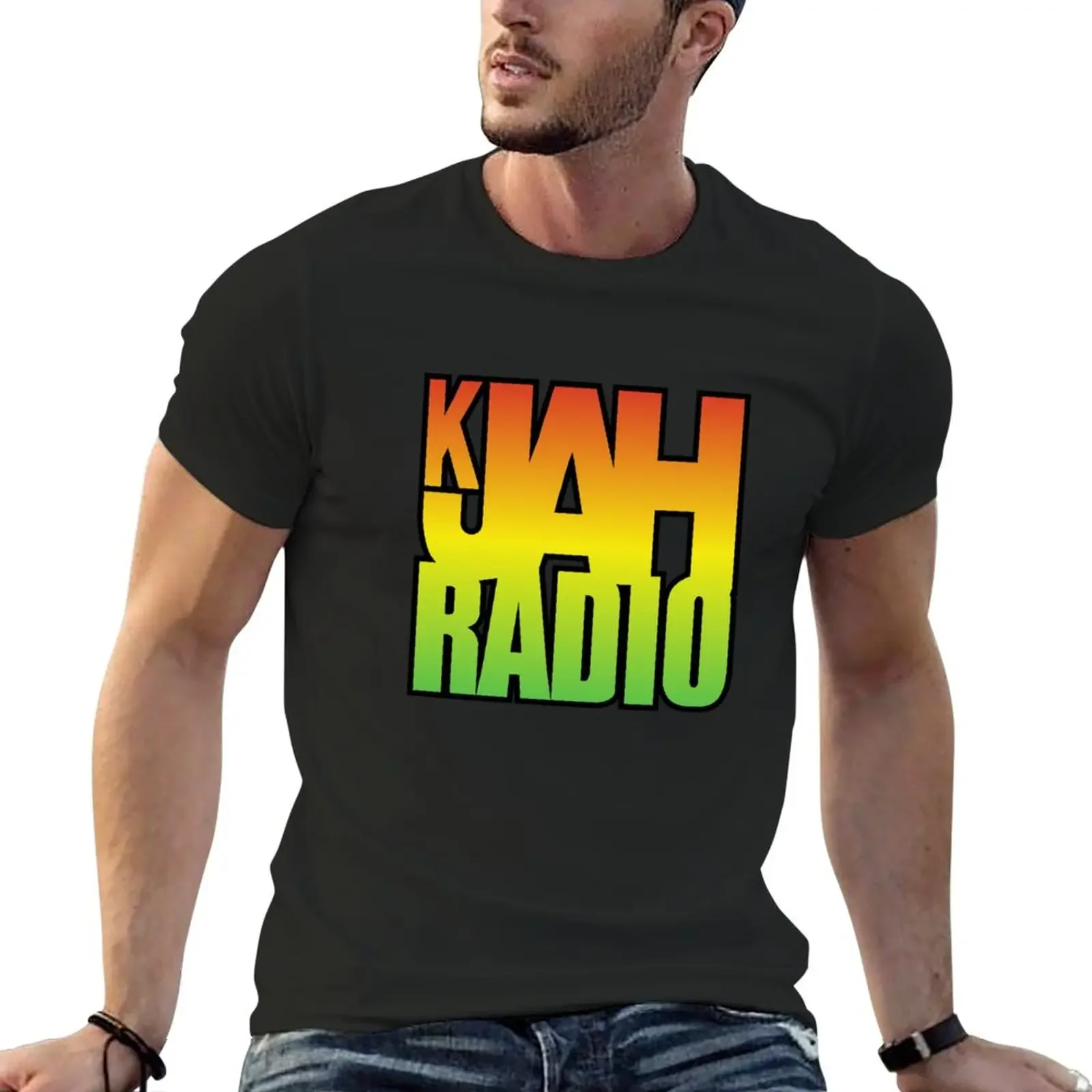 K Jah Radio - Gta Iii T-Shirt Oversize Summer Top Customizeds Mens Champion T-Shirt