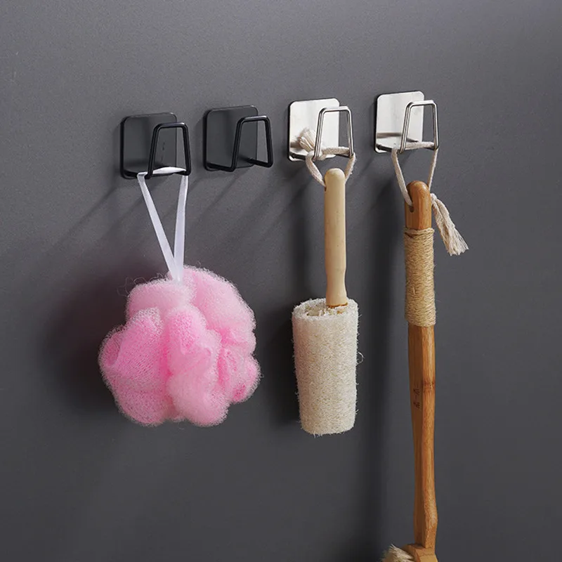 Kitchen Sponge Holder Sink Sponge Rack Stainless Steel Sponges Stand Drainer Sponges Sink Shelf Knife Towel Holder Wall Hook sink sponge rack sink sponge holder