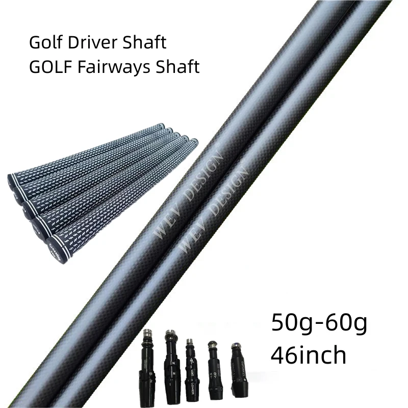 

New Golf Drivers Shaft WEV 1K Original Carbon fiber technology S/R Flex Graphite Shaft Wood Shaft Free assembly sleeve and grip