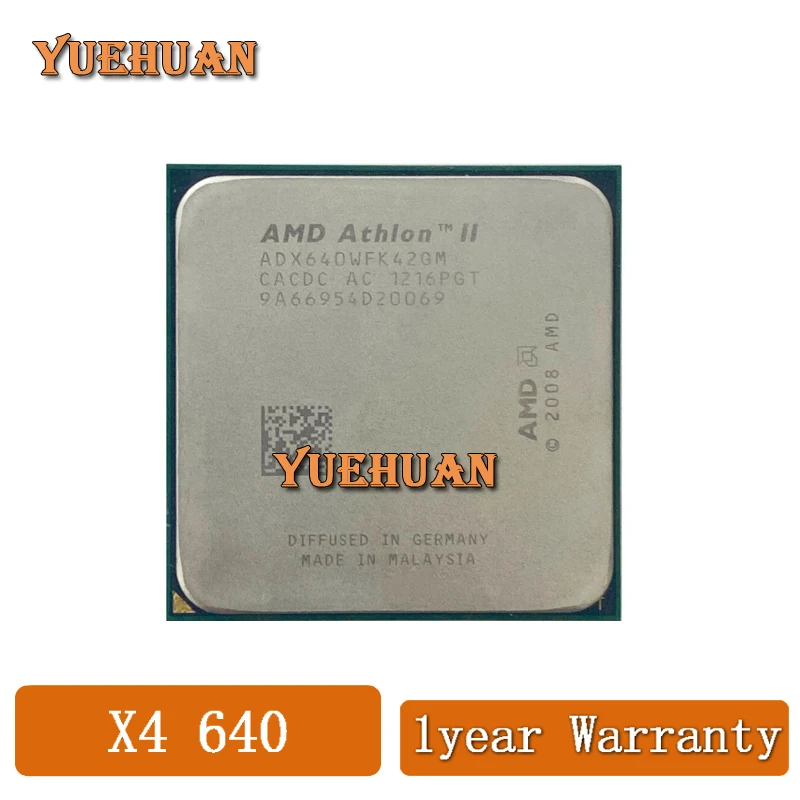 AMD-Athlon-II-X4-640-3-GHz-Quad-Core-CPU-Processor-ADX640WFK42GM-Socket ...