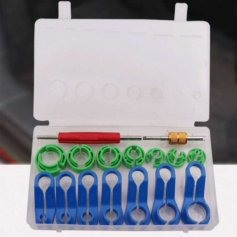 

16x Line Disconnect Tool Kits Air Conditioning Hose Disconnect Exhaust Pipe