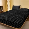 1 Piece of Harrow Porcelain Pattern Frosted Bedsheet, Bedroom Printed Bedspread, Bedding (Excluding Pillowcases) 2