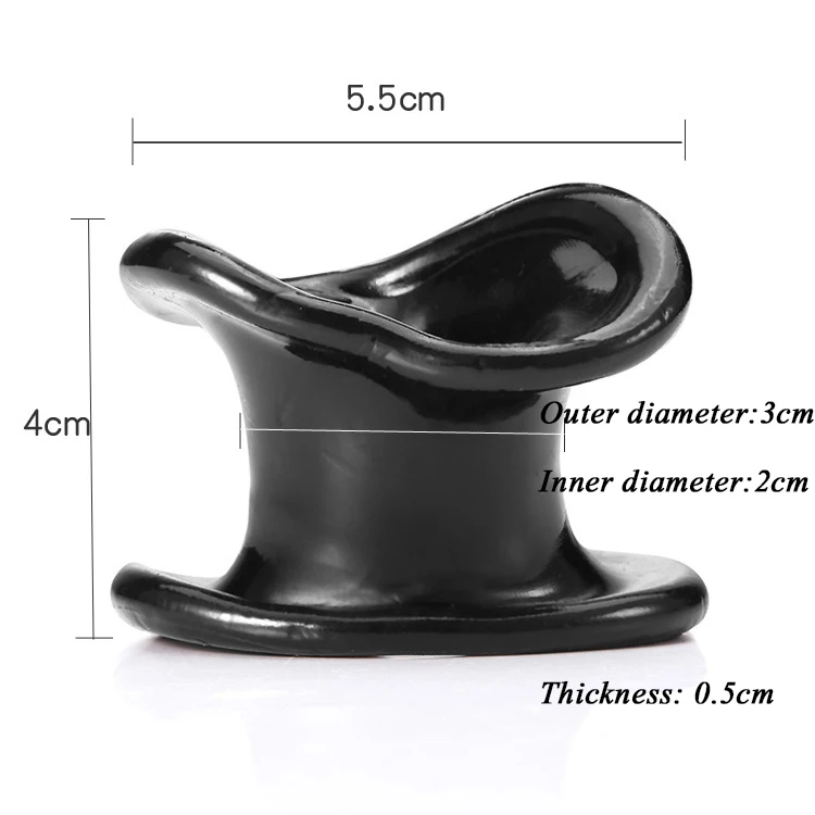 Silicone Ball Scrotum Stretcher Ring For Men Bdsm Bondage Aid_voghion.com