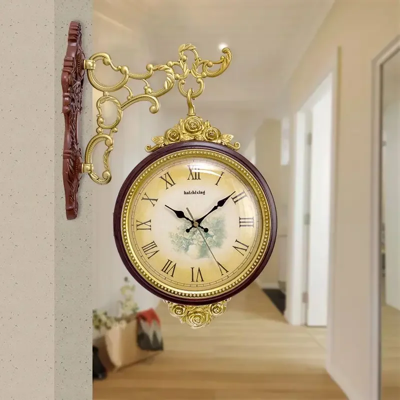 Relojes de pared estéticos de diseño nórdico, reloj de pared