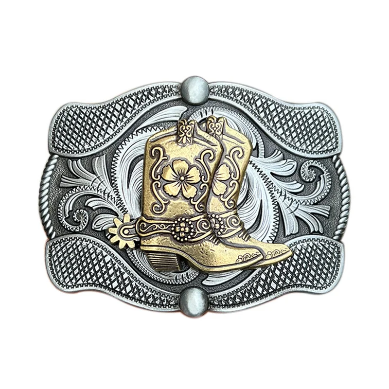 Boot belt buckle Western style