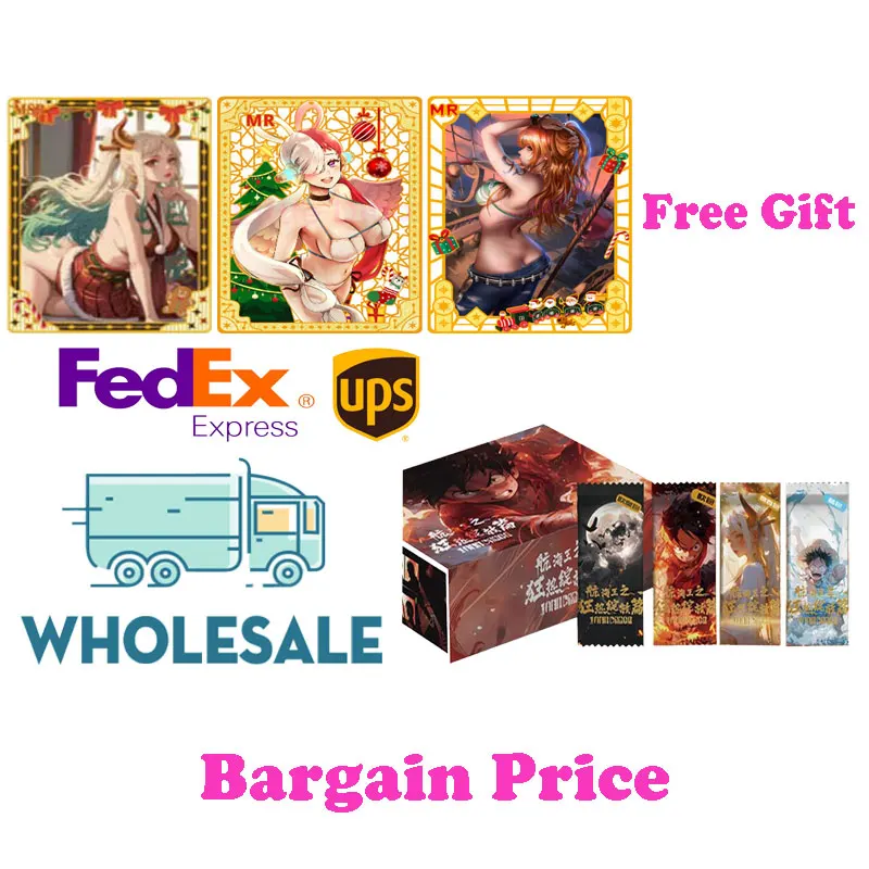 

Wholesale Case Bargain Price One Piece Collection Card Luffy Boa Robin Booster Box ACG CCG TCG Party Games Playing Hobbies Gift